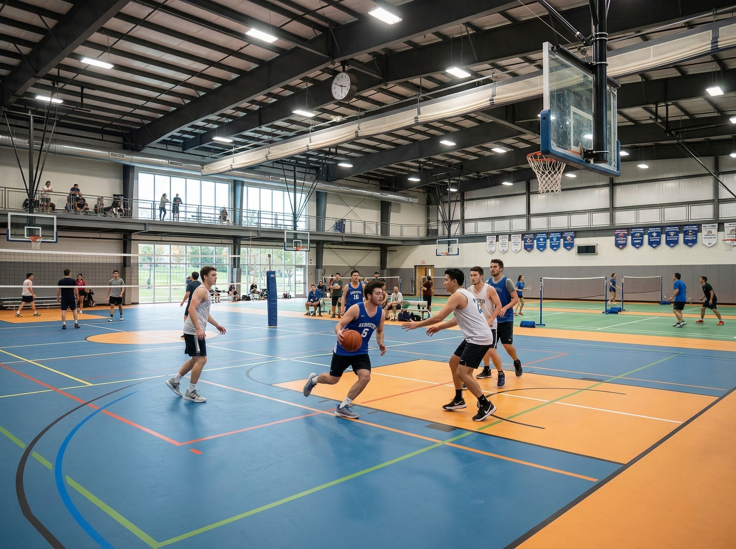 Indoor Multi-Sport Courts